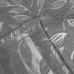 Leaves Room Darkening Washable Blackout Curtain Panels, Set of 2