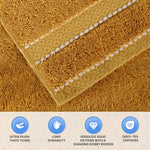 2 Piece Cotton Plush Bath Towel Set Giza