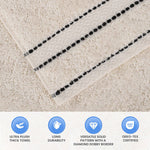 2 Piece Cotton Plush Bath Towel Set Giza