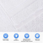 2 Piece Cotton Plush Bath Towel Set Giza