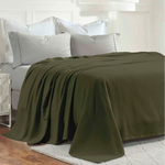 Superior Nobel Cotton Textured Chevron Lightweight Woven Blanket