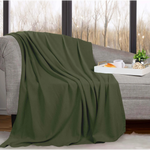 Superior Nobel Cotton Textured Chevron Lightweight Woven Blanket
