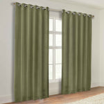 Blackout Window Curtains Classic Modern Room Darkening Set of 2