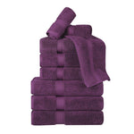 Egyptian Cotton Madeline Plush Towel Set 9 Piece