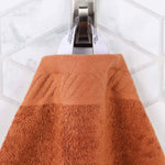 6 Piece Egyptian Cotton Basketweave Towel Set