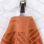 6 Piece Egyptian Cotton Basketweave Towel Set
