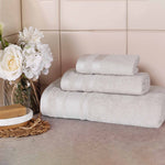 Superior Hays Cotton Medium Weight 3 Piece Assorted Bathroom Towel Set