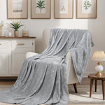 Superior Fleece Plush Medium Weight Fluffy Soft Decorative Blanket