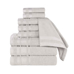 Superior Hays Cotton Medium Weight 9 Piece Assorted Bathroom Towel Set