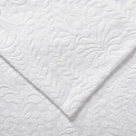 Aspen Jacquard Bedspread Set – 3‐Piece Cotton Blend Floral Bedding