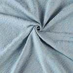 Aspen Jacquard Bedspread Set – 3‐Piece Cotton Blend Floral Bedding