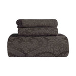 Aspen Jacquard Bedspread Set – 3‐Piece Cotton Blend Floral Bedding
