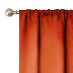 Blackout Window Curtains Solid Room Darkening Washable Set of 2