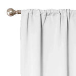 Blackout Window Curtains Solid Room Darkening Washable Set of 2