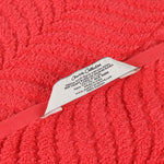 Chevron Zero Twist Solid Jacquard Cotton Bath Sheet Set of 2