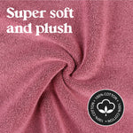 Superior Leo Cotton Modern Absorbent Heavy Washable Bath Mat Set of 2