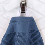 6 Piece Egyptian Cotton Basketweave Towel Set