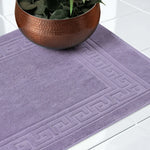 Egyptian Cotton Bath Mat Set of 2 Greek Key Infinity Border