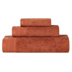 Superior Honeycomb Textured Border Luxury Cotton 3 Piece Towel Set