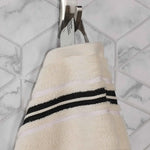 Sadie Zero Twist Cotton Absorbent Solid 6 Piece Towel Set