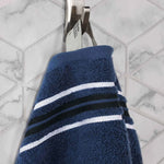 Sadie Zero Twist Cotton Absorbent Solid 6 Piece Towel Set