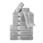 Egyptian Cotton Madeline Plush Towel Set 9 Piece