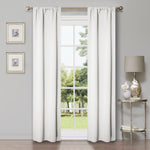 Blackout Window Curtains Solid Room Darkening Washable Set of 2
