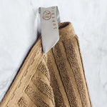 Cotton Ribbed Textured Bath Sheet & Towel Set 4-Piece - Soho