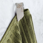Cotton Ribbed Textured Bath Sheet & Towel Set 4-Piece - Soho