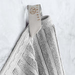 Cotton Ribbed Textured Bath Sheet & Towel Set 4-Piece - Soho