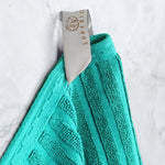 Cotton Ribbed Textured Bath Sheet & Towel Set 4-Piece - Soho