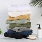 Oregon Organic Cotton Medium-Weight Bath Towels – 2-Piece Set