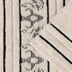 Superior Zero Twist Cotton Floral Jacquard Hand Towel Set of 6