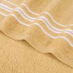 Sadie Zero Twist Cotton Absorbent Solid 6 Piece Towel Set
