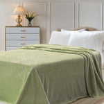 Superior Fleece Plush Medium Weight Fluffy Soft Decorative Blanket