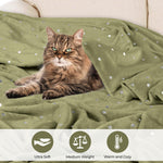 Superior Fleece Plush Medium Weight Fluffy Soft Decorative Blanket
