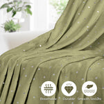 Superior Fleece Plush Medium Weight Fluffy Soft Decorative Blanket