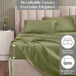 1200 Thread Count Cotton Rich Bed Sheet Set