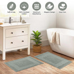 Egyptian Cotton Bath Mat Set of 2 Greek Key Infinity Border