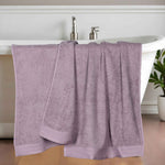 Superior Honeycomb Textured Border Cotton Luxury Bath Sheets, Set of 2