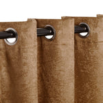Senna Textured Woven Blackout 2-Piece Curtain Panel Set – Room Darkening Window Drapes