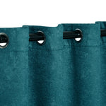 Senna Textured Woven Blackout 2-Piece Curtain Panel Set – Room Darkening Window Drapes
