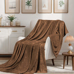 Superior Fleece Plush Medium Weight Fluffy Soft Decorative Blanket