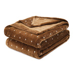 Superior Fleece Plush Medium Weight Fluffy Soft Decorative Blanket
