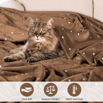 Superior Fleece Plush Medium Weight Fluffy Soft Decorative Blanket