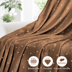 Superior Fleece Plush Medium Weight Fluffy Soft Decorative Blanket
