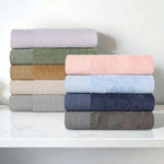 Superior Rayon from Bamboo Eco-Friendly Fluffy Solid 3-Piece Towel Set
