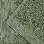 Rayon from Bamboo Eco-Friendly Fluffy Soft Solid 8 Piece Towel Set