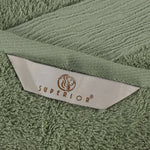 Superior Rayon from Bamboo Eco-Friendly Solid Bath Sheet Set of 2