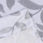 Leaves Room Darkening Washable Blackout Curtain Panels, Set of 2